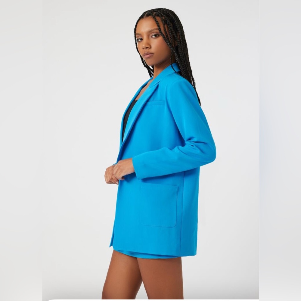 Women Crepe Blazer & Mini Skirt Set
Color: BLUE
Size: S - Picture 5 of 6